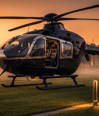 Полеты на вертолете и самолетах